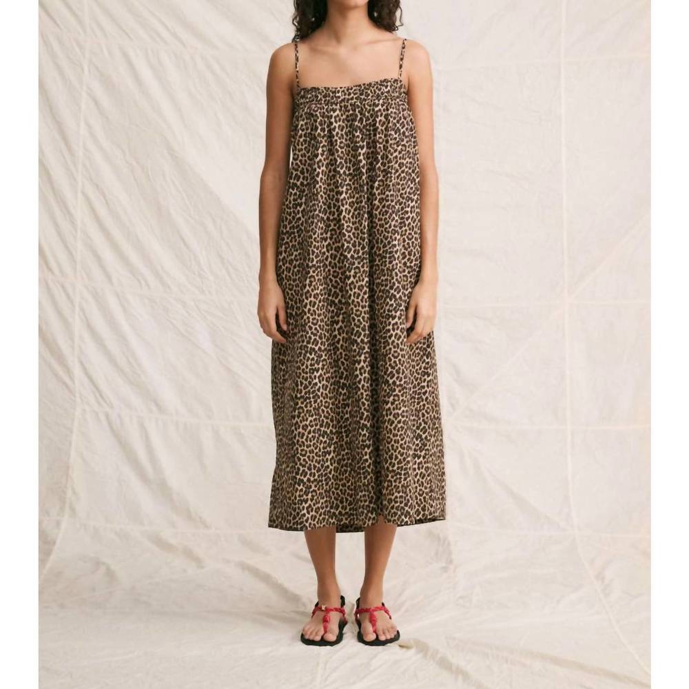 NEW HOD muse robe in leopard